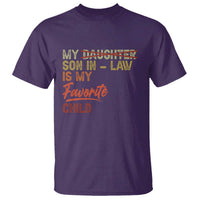 Funny My Son In Law Is My Favorite Child T Shirt Family Humor