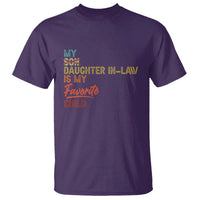 Funny My Daughter In Law Is My Favorite Child T Shirt Family Humor