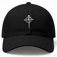 Christian Religious Jesus Shirt with Cross Logo Graphic Baseball Cap