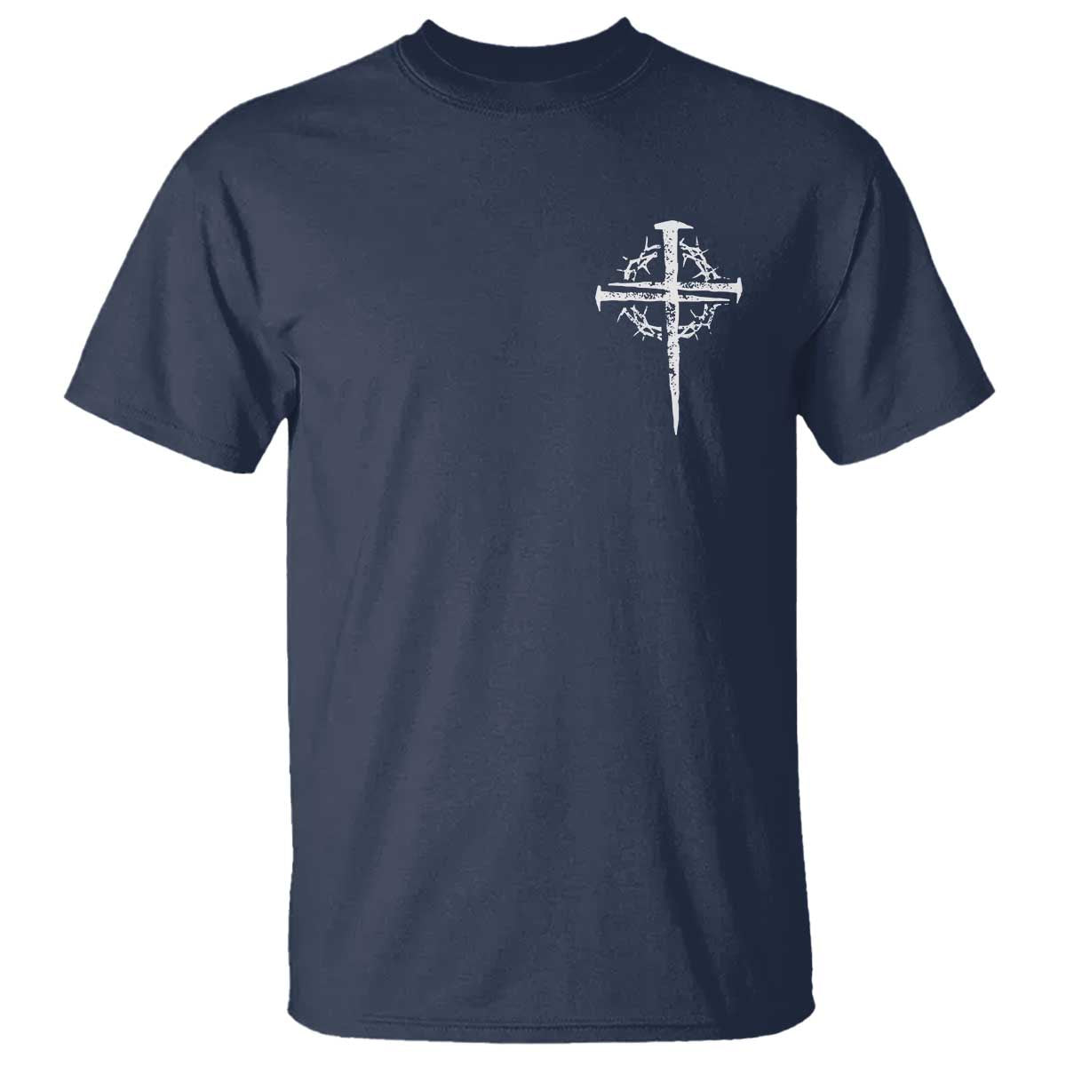 Christian Religious Jesus Shirt with Cross Logo Graphic T Shirt