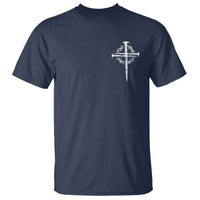 Christian Religious Jesus Shirt with Cross Logo Graphic T Shirt