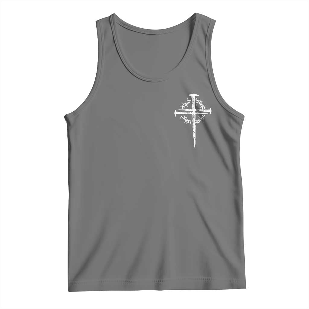 Christian Religious Jesus Shirt with Cross Logo Graphic Tank Top