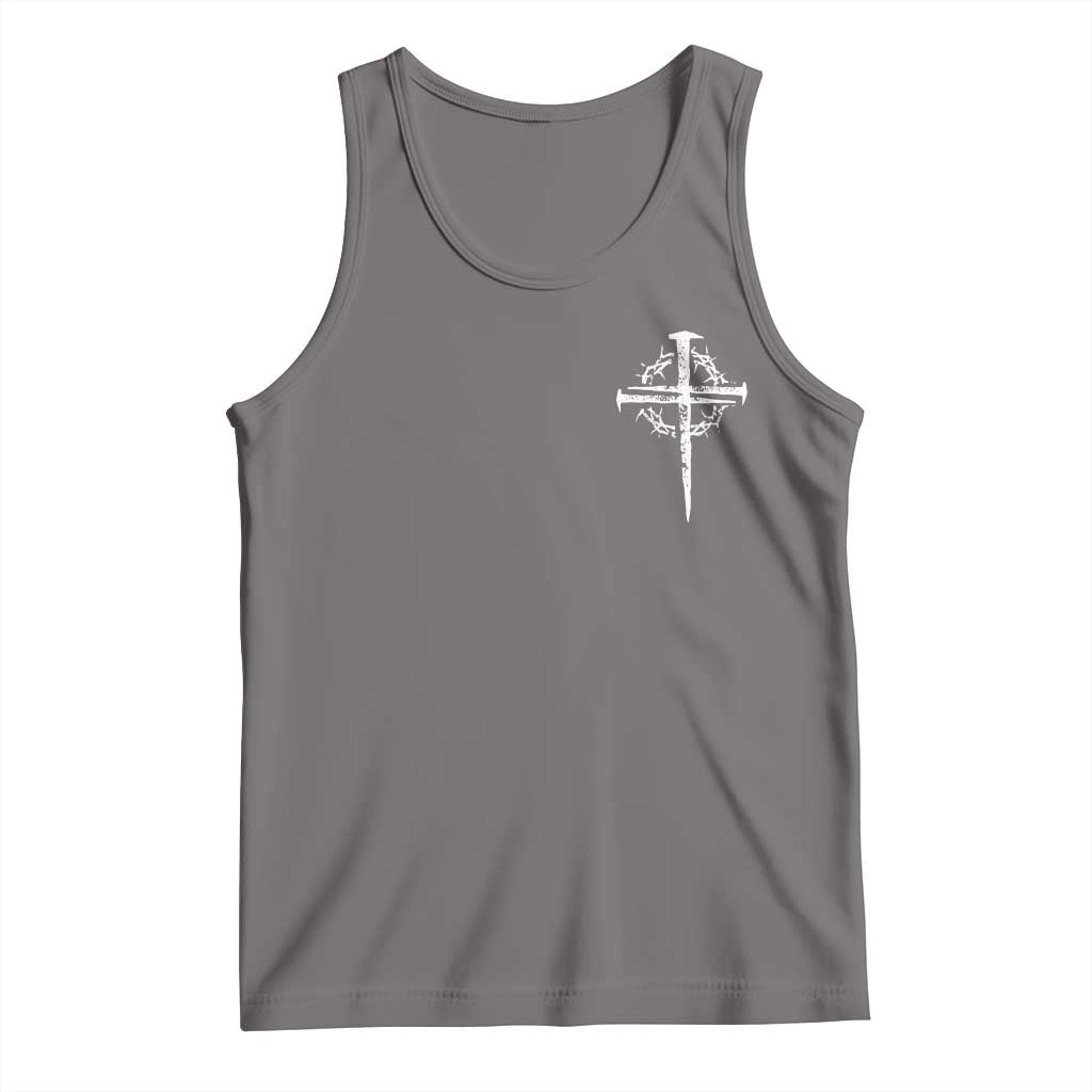 Christian Religious Jesus Shirt with Cross Logo Graphic Tank Top