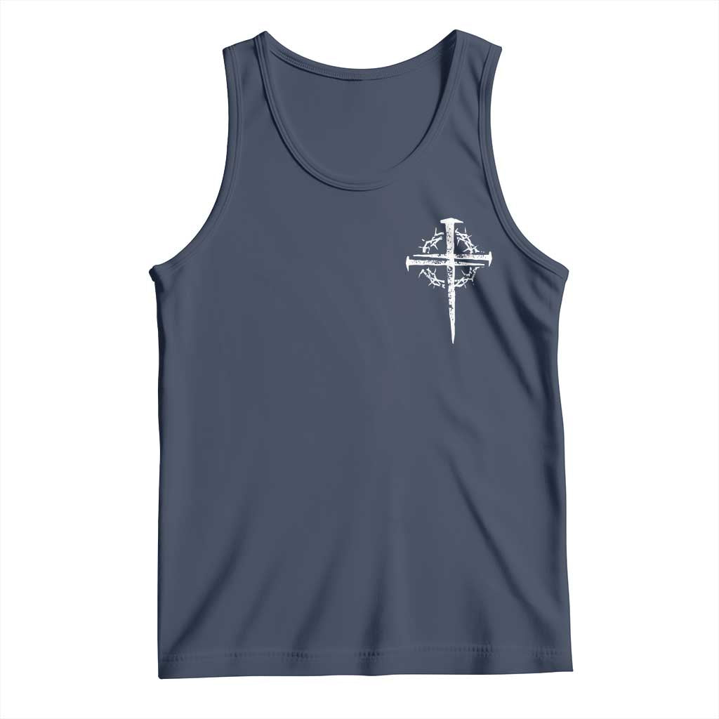 Christian Religious Jesus Shirt with Cross Logo Graphic Tank Top