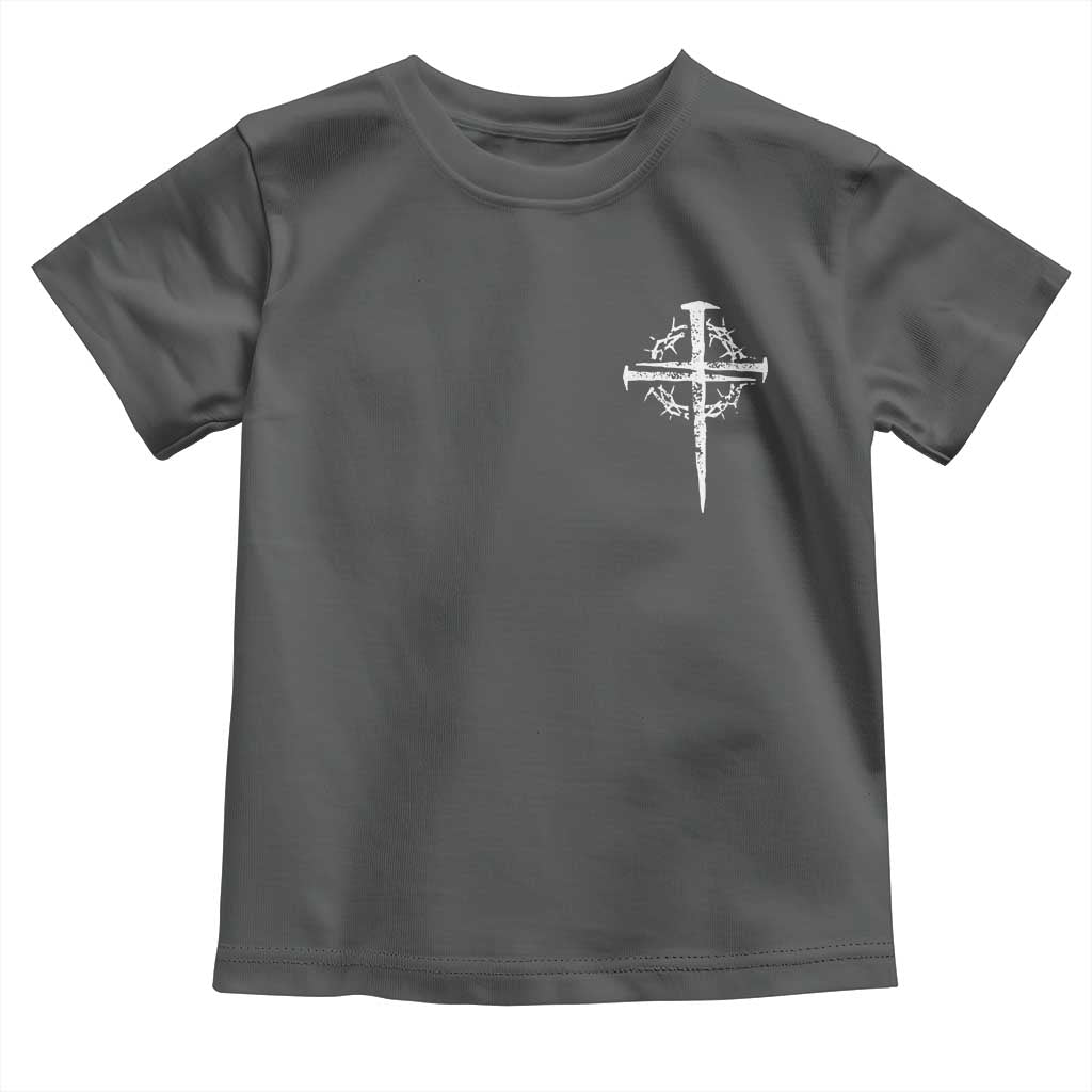 Christian Religious Jesus Shirt with Cross Logo Graphic Toddler T Shirt