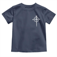 Christian Religious Jesus Shirt with Cross Logo Graphic Toddler T Shirt