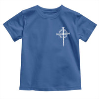 Christian Religious Jesus Shirt with Cross Logo Graphic Toddler T Shirt