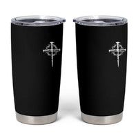 Christian Religious Jesus Shirt with Cross Logo Graphic Tumbler Cup