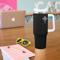 Christian Religious Jesus Shirt with Cross Logo Graphic Tumbler With Handle