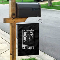 But Did You Try Leeches Plague Doctor Garden Flag Funny Middle Age Medicines Gothic