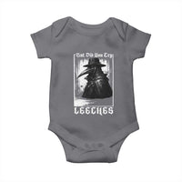 But Did You Try Leeches Plague Doctor Baby Onesie Funny Middle Age Medicines Gothic