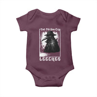 But Did You Try Leeches Plague Doctor Baby Onesie Funny Middle Age Medicines Gothic