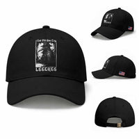 But Did You Try Leeches Plague Doctor Baseball Cap Funny Middle Age Medicines Gothic