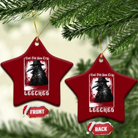 But Did You Try Leeches Plague Doctor Ceramic Ornament Funny Middle Age Medicines Gothic
