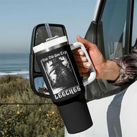 But Did You Try Leeches Plague Doctor Tumbler With Handle Funny Middle Age Medicines Gothic