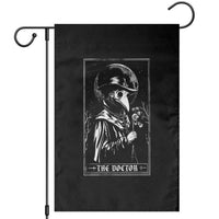 Plague Doctor Tarot Card Garden Flag Horror Death Occult Satanic