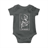 Plague Doctor Tarot Card Baby Onesie Horror Death Occult Satanic