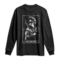 Plague Doctor Tarot Card Long Sleeve Shirt Horror Death Occult Satanic