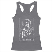 Plague Doctor Tarot Card Racerback Tank Top Horror Death Occult Satanic