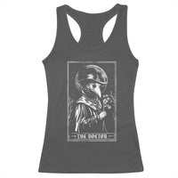 Plague Doctor Tarot Card Racerback Tank Top Horror Death Occult Satanic