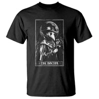 Plague Doctor Tarot Card T Shirt Horror Death Occult Satanic
