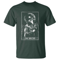 Plague Doctor Tarot Card T Shirt Horror Death Occult Satanic