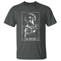 Plague Doctor Tarot Card T Shirt Horror Death Occult Satanic