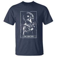 Plague Doctor Tarot Card T Shirt Horror Death Occult Satanic