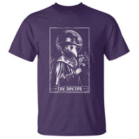 Plague Doctor Tarot Card T Shirt Horror Death Occult Satanic