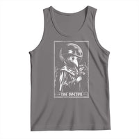 Plague Doctor Tarot Card Tank Top Horror Death Occult Satanic