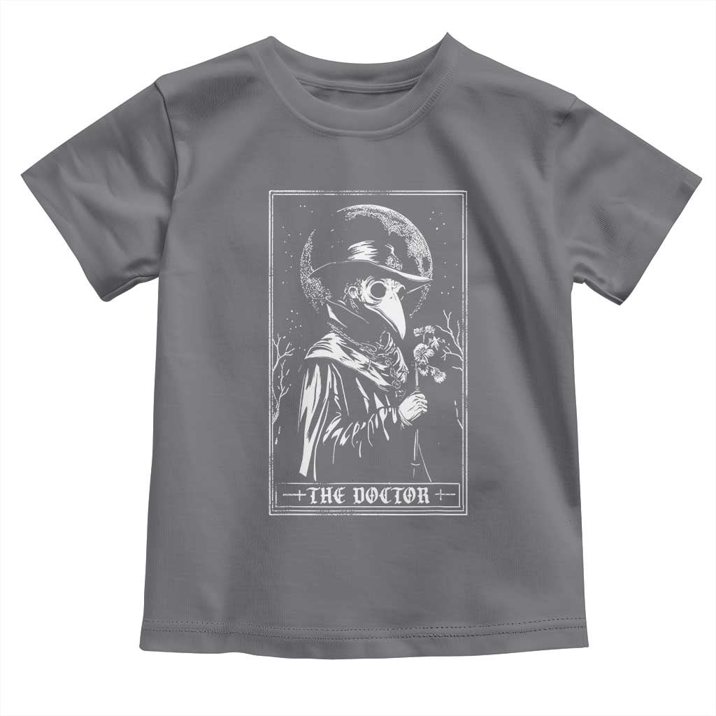 Plague Doctor Tarot Card Toddler T Shirt Horror Death Occult Satanic