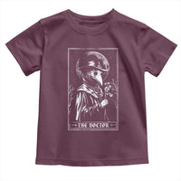 Plague Doctor Tarot Card Toddler T Shirt Horror Death Occult Satanic