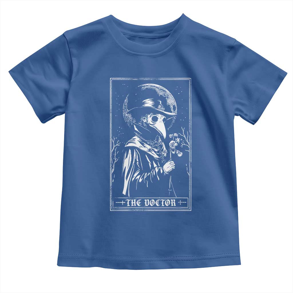 Plague Doctor Tarot Card Toddler T Shirt Horror Death Occult Satanic