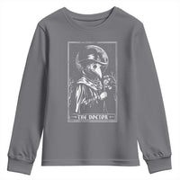 Plague Doctor Tarot Card Youth Sweatshirt Horror Death Occult Satanic