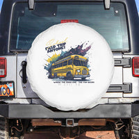School Field Trip Anyone Spare Tire Cover School Bus Teacher - Wonder Print Shop