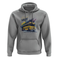 School Field Trip Anyone Hoodie School Bus Teacher - Wonder Print Shop