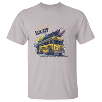 School Field Trip Anyone T Shirt School Bus Teacher - Wonder Print Shop