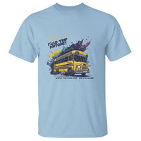 School Field Trip Anyone T Shirt School Bus Teacher - Wonder Print Shop