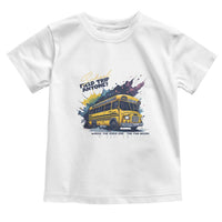 School Field Trip Anyone Toddler T Shirt School Bus Teacher - Wonder Print Shop
