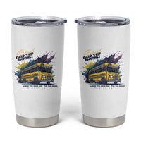 School Field Trip Anyone Tumbler Cup School Bus Teacher - Wonder Print Shop