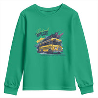 School Field Trip Anyone Youth Sweatshirt School Bus Teacher - Wonder Print Shop
