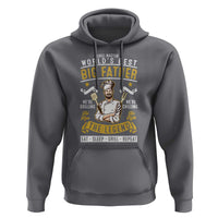 BBQ Father Hoodie Grill Master World's Best Big Father The Man The Myth The Legend Father's Day - Wonder Print Shop