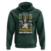 BBQ Father Hoodie Grill Master World's Best Big Father The Man The Myth The Legend Father's Day - Wonder Print Shop