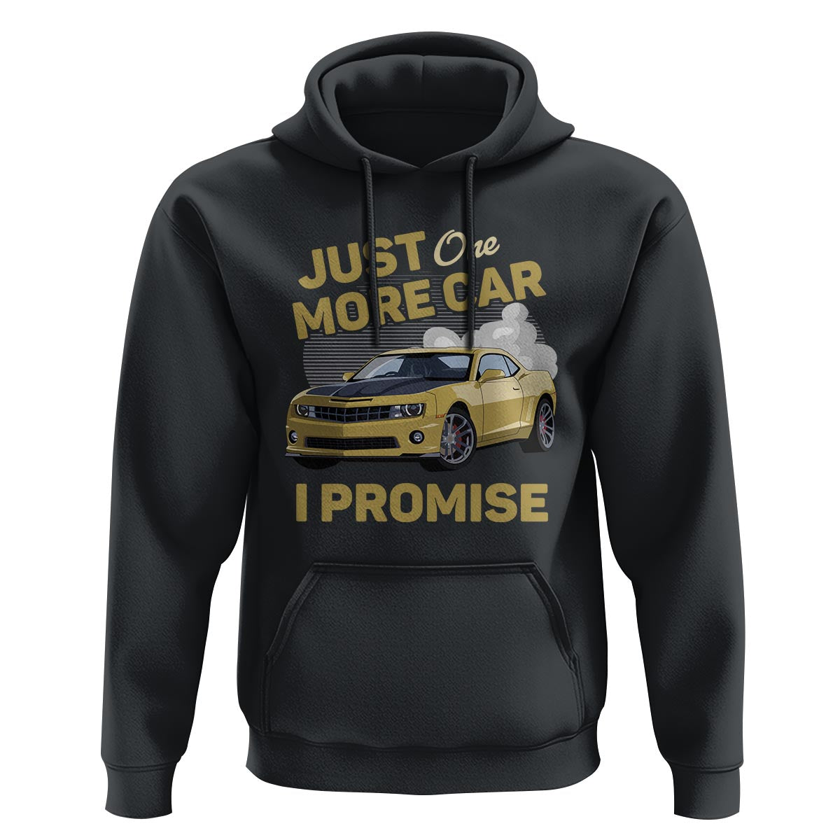 Car Lover Hoodie Just One More Car I Promise Racing - Wonder Print Shop