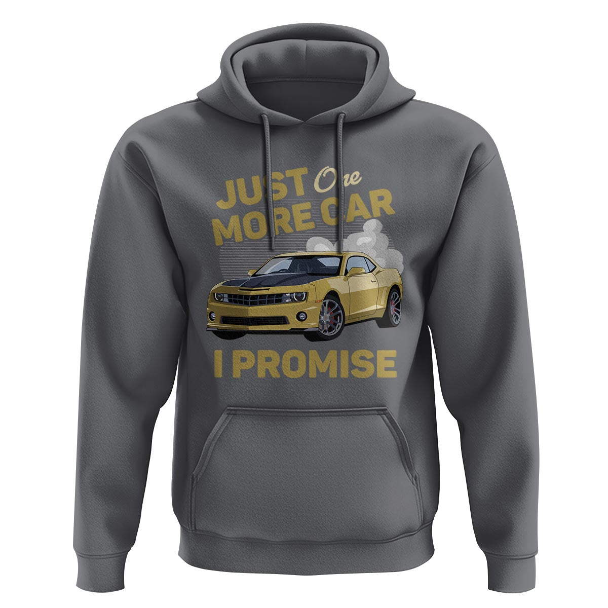 Car Lover Hoodie Just One More Car I Promise Racing - Wonder Print Shop