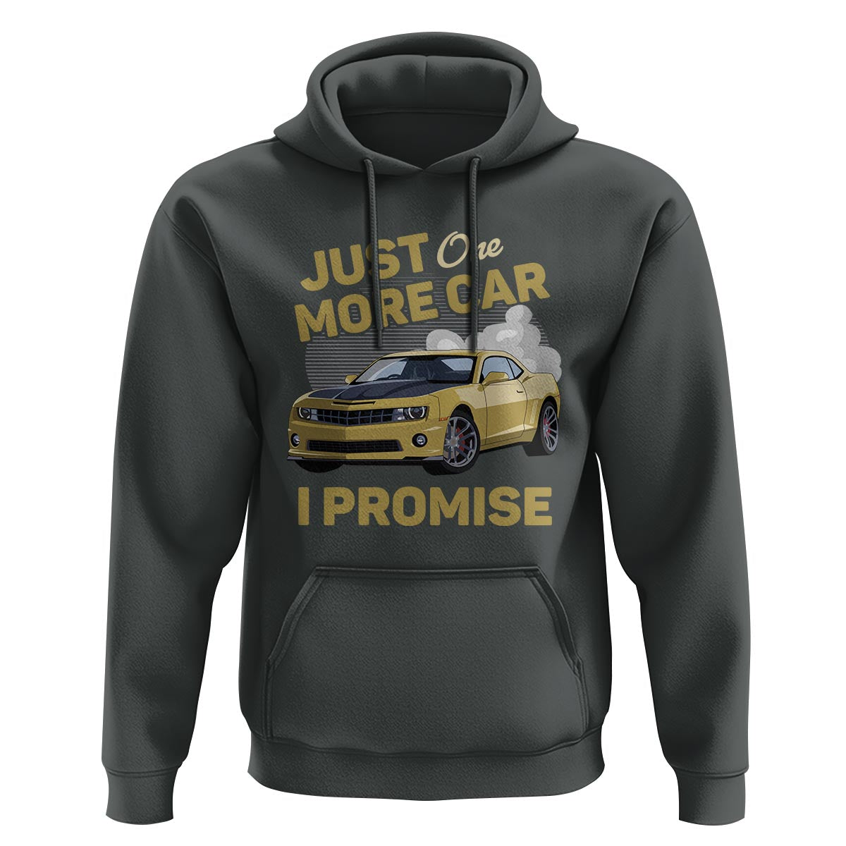 Car Lover Hoodie Just One More Car I Promise Racing - Wonder Print Shop
