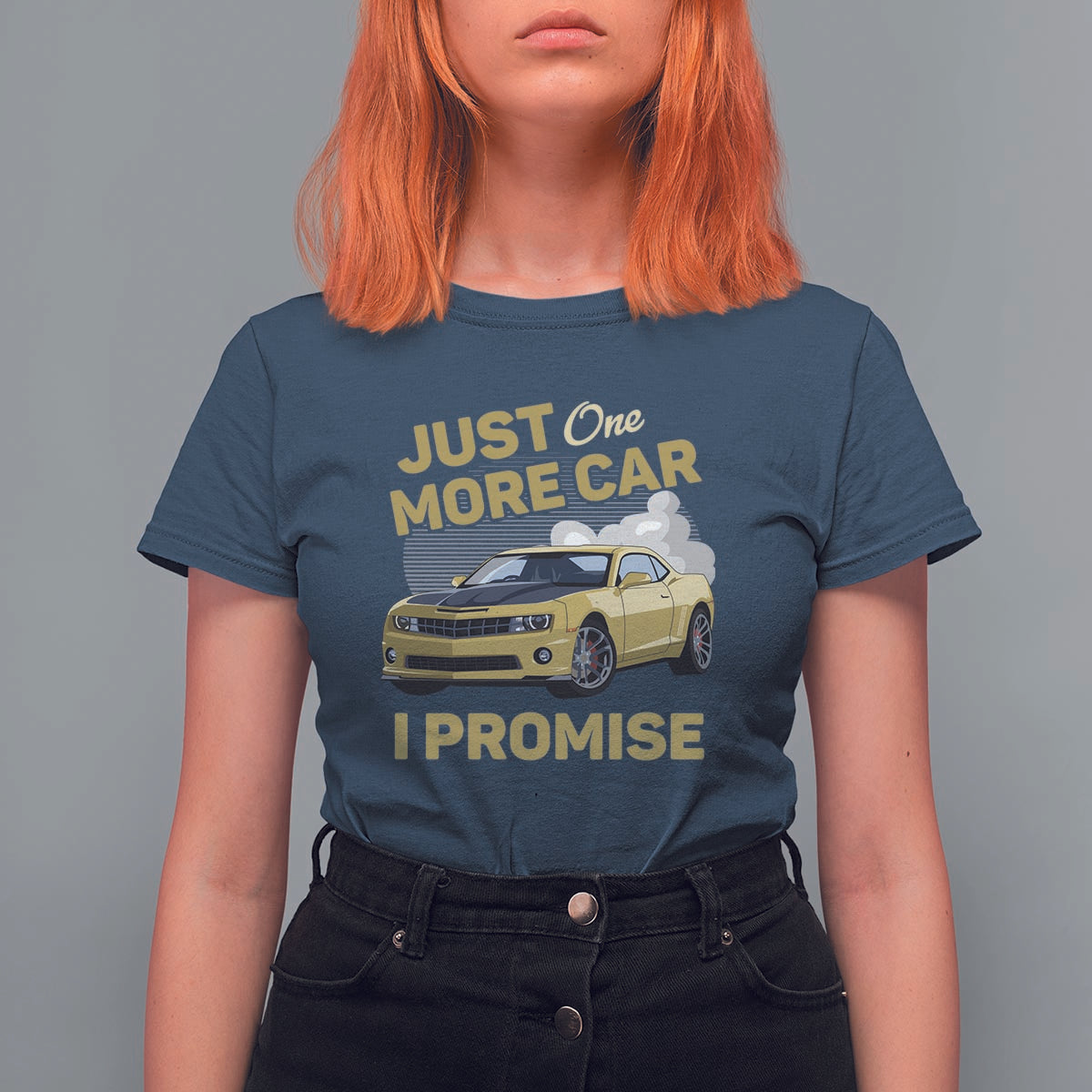 Car Lover T Shirt For Women Just One More Car I Promise Racing - Wonder Print Shop