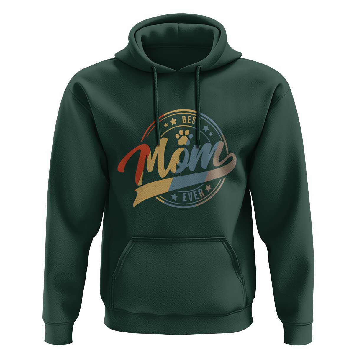 Best Dog Mom Ever Hoodie Fur Mama Mother's Day - Wonder Print Shop
