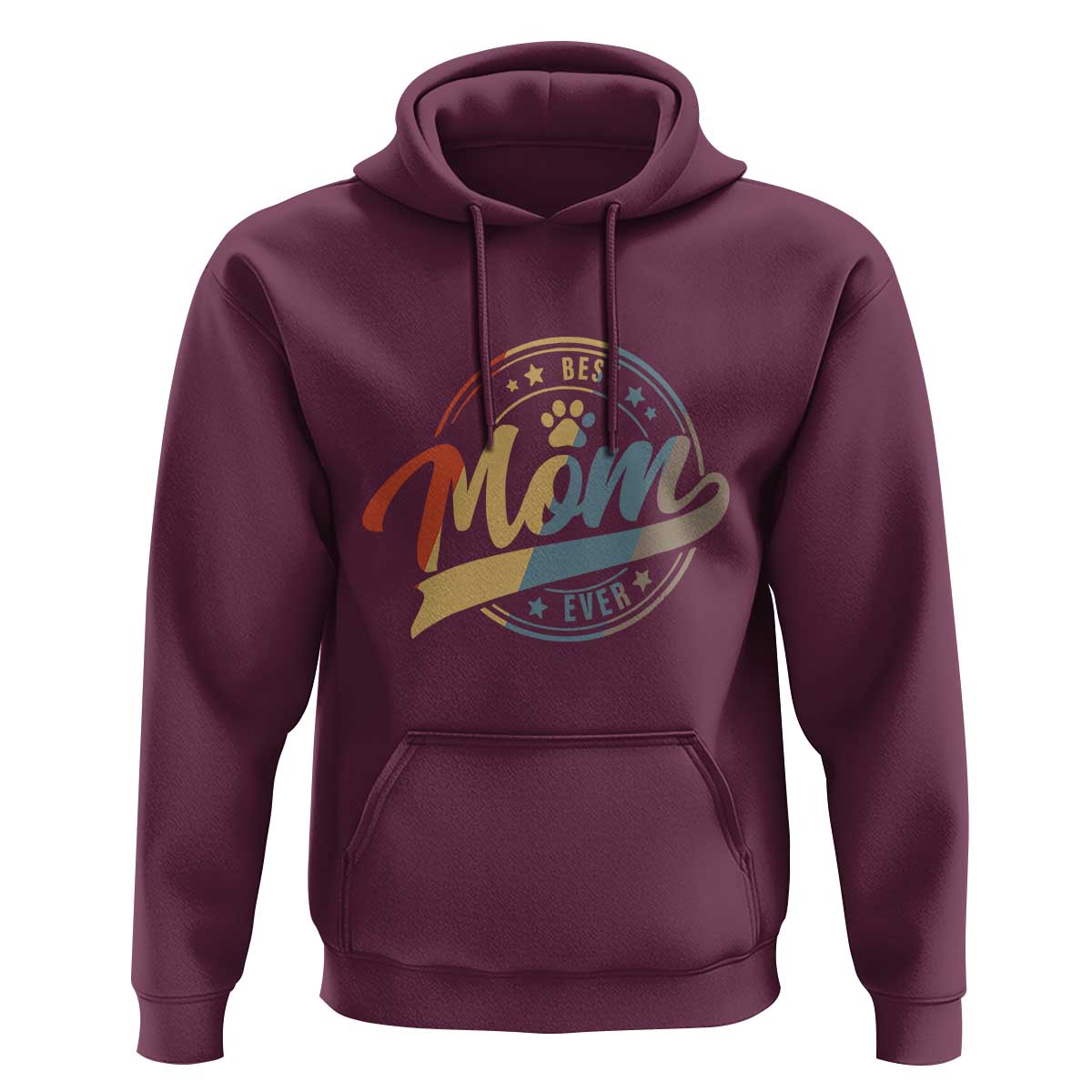 Best Dog Mom Ever Hoodie Fur Mama Mother's Day - Wonder Print Shop