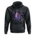 Alzheimer Supporter Hoodie Alzheimer Awareness Hope For A Cure Flower - Wonder Print Shop